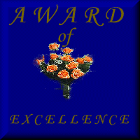 Amy's Award pf Excellence