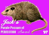 Purple Possum Award